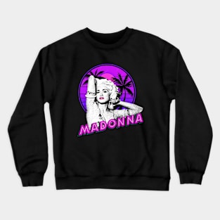 Madonna // Sunset 80s Retro Crewneck Sweatshirt